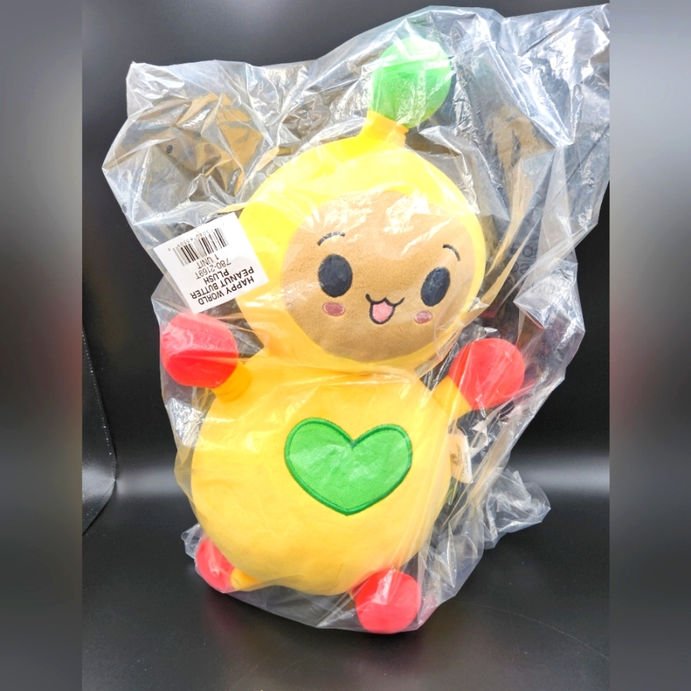 2 Scoops Friends WithYou Happy World Peanut Butter Plush 17" New Sealed